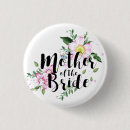 Search for mother bride badges Watercolor