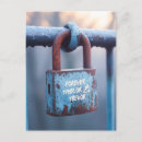 Search for rusty postcards Padlock