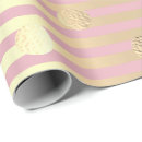 Search for gold polka dots wrapping paper Pink