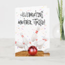 Search for bowling birthday cards Strike