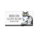 Search for maine coon return address labels Tabby