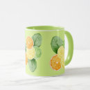 Search for lemon lime mugs Watercolor