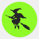 Search for lime green and black stickers Halloween