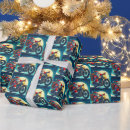 Search for christmas eve wrapping paper Santa