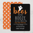 Search for boos and booze halloween invitations Funny