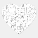 Search for doodle stickers Black and white