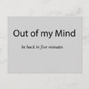 Search for minded postcards Humour