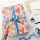 Search for hearts wrapping paper Valentines
