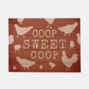 Search for farm animal doormats Chicken