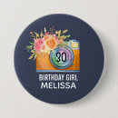 Search for orange flowers badges Boho