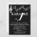 Search for singing party invitations Celebration