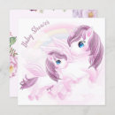 Search for unicorn baby shower invitations Kawaii