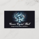 Search for crystal business cards Energy healing
