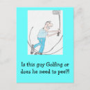 Search for golf vertical postcards Fun