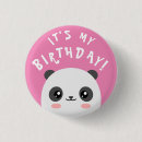 Search for panda badges Kawaii
