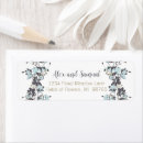 Search for vine return address labels Blue