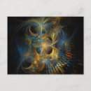 Search for fractals postcards abstract