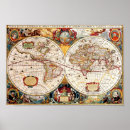 Search for historical world map posters History