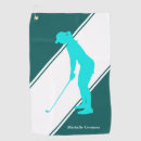 Search for teal blue golf towels Golfer