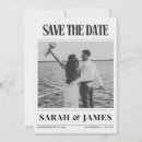 Search for newspaper save the dates Classic