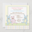 Search for three bears invitations Pink