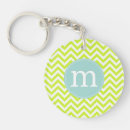 Search for green chevron key rings Girly