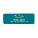 Search for silver graduation return address labels Modern