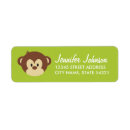 Search for monkey baby shower return address labels Boy