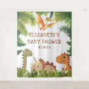 Search for dinosaur baby shower backdrops Jungle