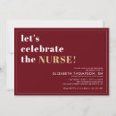 Search for nursing grad invitations Typography