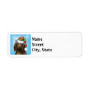 Search for flat return address labels Flat coated retriever