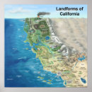 Search for landforms posters California