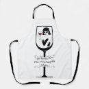 Search for cocktail party aprons Wine