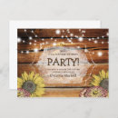 Search for wood background birthday invitations Rustic