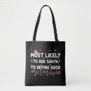 Search for winter tote bags Xmas