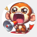 Search for angry animal stickers Kawaii