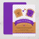 Search for peanut butter invitations For kids