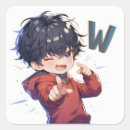 Search for letter w stickers Cute