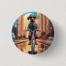 Search for bicycle round badges Illustration