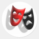 Search for drama mask stickers Theatre