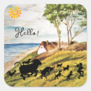 Search for country animals stickers Cow