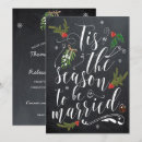 Search for tis the season wedding invitations Modern