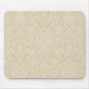 Search for floral pattern elegant mouse mats Beige