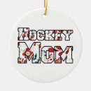 Search for hockey mom christmas tree decorations For her