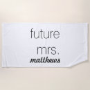 Search for mr and mrs beach towels Elegant