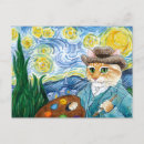 Search for starry night postcards Cute