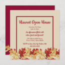 Search for fall open house invitations Autumn