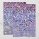 Search for hologram invitations Purple