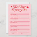 Search for mommy trivia baby shower games Who knows mommy best