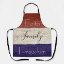 Search for freedom aprons Blue